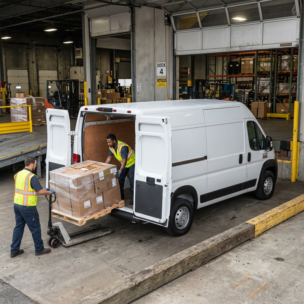 Cargo van serving Roseville, MI