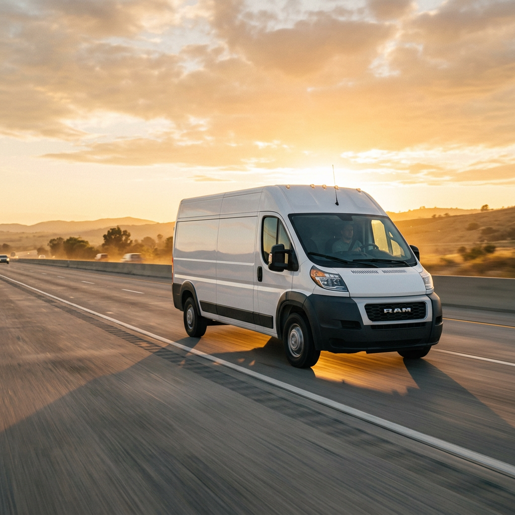 Cargo van serving Clinton Township, MI